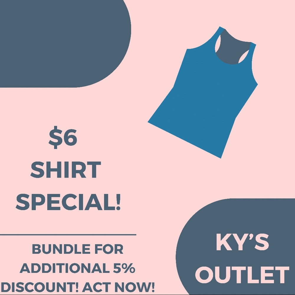 $6 WOMENS SHIRT / TOP SUMMER SPECIAL!